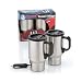 Photo Travel Mugs | Photo Mugs - Photo Frames Plus 12V Heated Travel Mugs - Set of 2