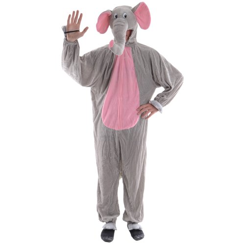Opiniones de Elephant Adult Animal Fancy Dress Halloween Costume OS