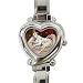 Limited Edition Violano Italian Charm Heart Watch Dalmatian Dog