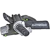Genesis GBS321A 3-Inch-by-21-Inch Variable Speed Belt Sander with Cloth Dust Bag, Grey