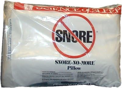 Snore-No-More® Pillow - Designed by a doctor to reduce snoring and promote deep