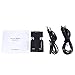 GeekClan VGA To HDMI Output With Audio USB Power 1080P HD TV AV HDTV Video Converter Adapter PC/Laptop To HDMI TV/Projector - Black