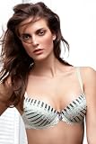 Antinea Grand Hotel Striped Half Cup/Light Bra