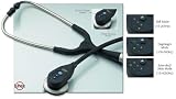 ADC Adscope Electronic Stethoscope-Latex Free-Black