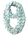 Tapp C. Premium Soft Chevron Sheer Infinity Scarf