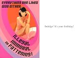 Everything She Liked...Happy Birthday Retro Greeting Card
