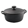 Tramontina Gourmet 6.5 Quart Pre-Seasoned Cast Iron Covered Casserole