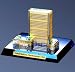 United Nations Headquarters Crystal Miniature Decoration Gifts