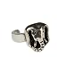 Elephant Head Sterling Silver Ear Cuff