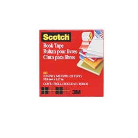 Scotch� Book Tape 845, 2 Inches x 15 Yards