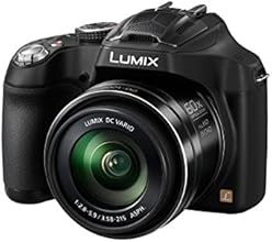 Panasonic DMC-FZ72EB-K Lumix Bridge Camera - Black (16.1MP, Super Telephoto 60x Optical Zoom, 20mm Ultra Wide Angle Lens)