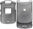 Clear Smoke Hard Case for Motorola RAZR V3xx Cell Phone
