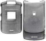 Clear Smoke Hard Case for Motorola RAZR V3xx Cell Phone