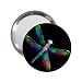 2.25 Inch Handbag Mirror of Rainbow Dragonfly (Dragon Fly)