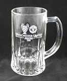 Review Official Football Merchandise  / Manchester United FC Glass Tankard - Champions of Europe