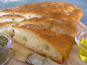 Rosemary Focaccia (Two Pack) by Italian Bread