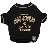 Pets First NFL New Orleans Saints T-Shirt, Small