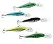 Easy Catch 10pcs/lot 10.2g 3D Fishing Eyes Hard Minnow Baits Life-like Swimbait Bass Crankbait Tackle with 2 Extra Strong Treble Hooks for Pikes/Bass/Trout /Walleye/Redfish