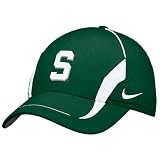 Nike Michigan State Spartans Green 2008 Conference Sideline Flex Fit Hat