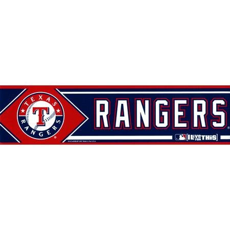 TX Rangers Bumper Sticker