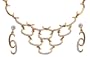 Earring and Necklace Sets Costume Jewelry with Cubic-Zirconia Gemstones (kps2)