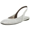Donald J Pliner Women's Hedy Slingback Ballet Flat,White,7.5 M