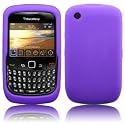 BLACKBERRY 8520 CURVE GEMINI PURPLE SKIN CASE BY CELLAPOD MOBILE PHONE CASES