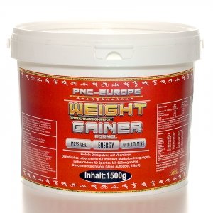 MEGA MASS Weight Gainer 1,5 kg, Eiweiss + Protein + Kohlenhydrate