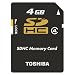 Toshiba 4GB SDHC Memory Card (SD-K04G2B8TRTC)