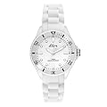 s.Oliver Unisex-Armbanduhr Small Size Silikon wei� SO-2296-PQ