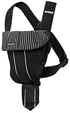 BABYBJเธถRN Baby Carrier Original, Black/Pinstripe, Classic