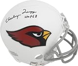 Charley Trippi St. Louis Cardinals Autographed Riddell Mini Helmet with HOF 68 Inscription