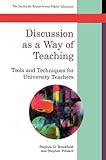 Discussion as a way of teaching : tools and techniques for university teachers
