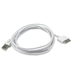 Extra Long 6 Foot (6ft) iPhone / iPod USB Charge and Sync Cable, Double the Length of the Standard Cord $9.99