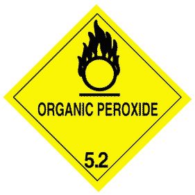 Warning Organic Peroxide D13