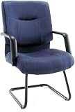 Alera ST43FA20B Stratus Series Guest Chair, Blue Fabric