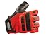 Glove half finger Anti-Vibration Padded Back - One Pair- Red - 2XL