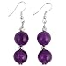 Handmade Amethyst & Silver Earrings