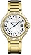 NEW CARTIER BALLON BLEU UNISEX GOLD WATCH WE9004Z3