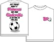 Cinderella Soccer T-Shirt (Adult L)