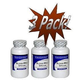 Click here to buy Blood Well Special (150 grams Powder) - Concentrated Herbal Blend - Dietary Supplement 3... by Get Well Natural.