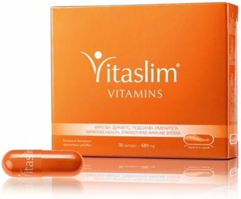 VITASLIM VITAMINS Improves Health Strenghthens Immune System 30 Capsules by Vitaslim
