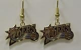 NBA Dangling Earrings - Philadelphia 76ers Logo