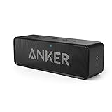 Anker SoundCore ポータブル Bluetooth4.0 スピーカー 24時間連続再生可能 【デュアルドライバー & ワイヤレススピーカー / 内蔵マイク搭載】 ブラック