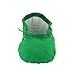 MSMAX Kids Canvas Ballet Shoes Women Ponite Dancing Flats Green 7 M US Toddler