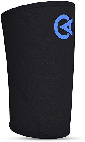Crescendo Athletics Knee Protection, Sleeve Brace Provides Compression, Warmth, and Support, Avoid Injury While Running, Weightlifting, or Playing Sports