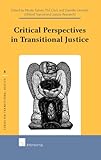 Critical perspectives in transitional justice