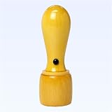 法人様ご印鑑 代表者印 天丸タイプ 柘 18mm ケース無 手彫り仕上げ
