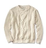 Cable-Knit Aran Sweater