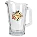 Baltimore Orioles MLB 60oz Glass Pitcher - Primary Logo by Great American Products